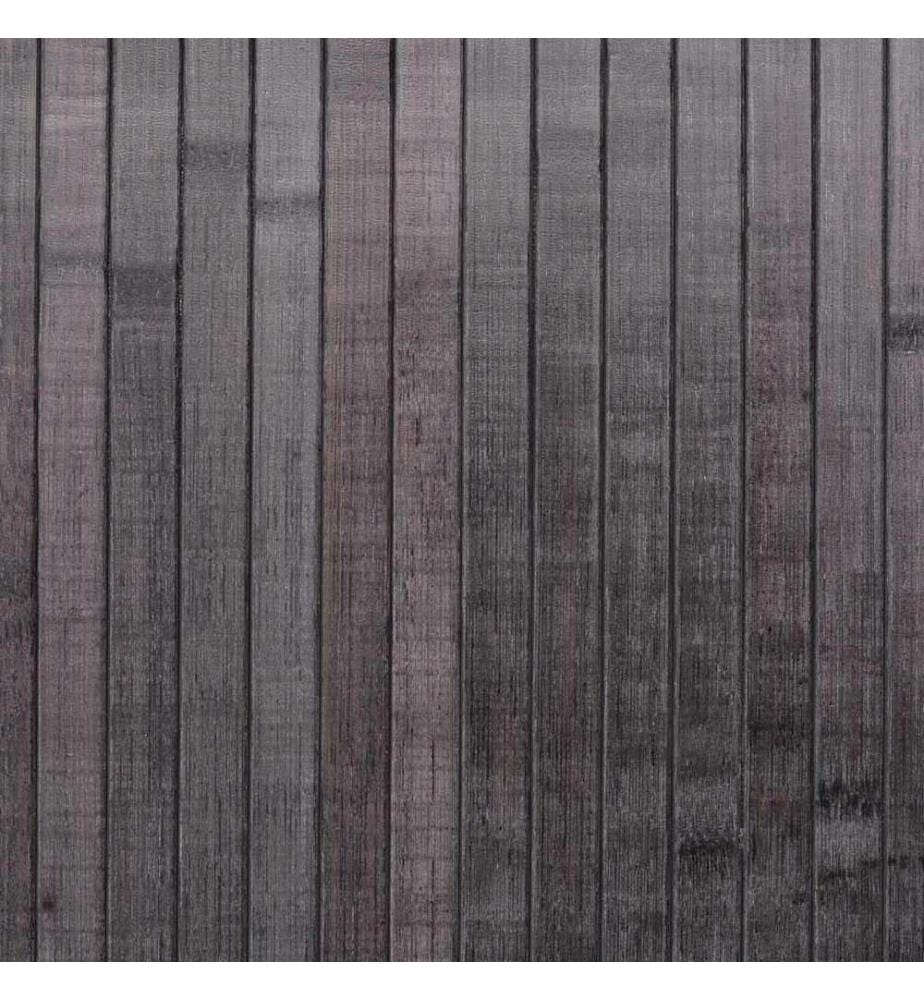 Cloison de séparation bambou gris largeur 250 cm hauteur 165 cm