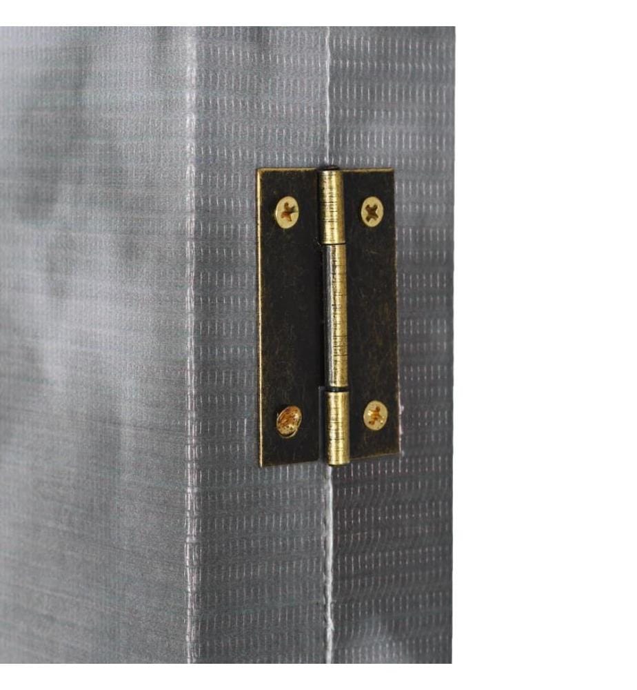 Raumteiler klappbar 160 x 170 cm London Bus Schwarz-Weiss