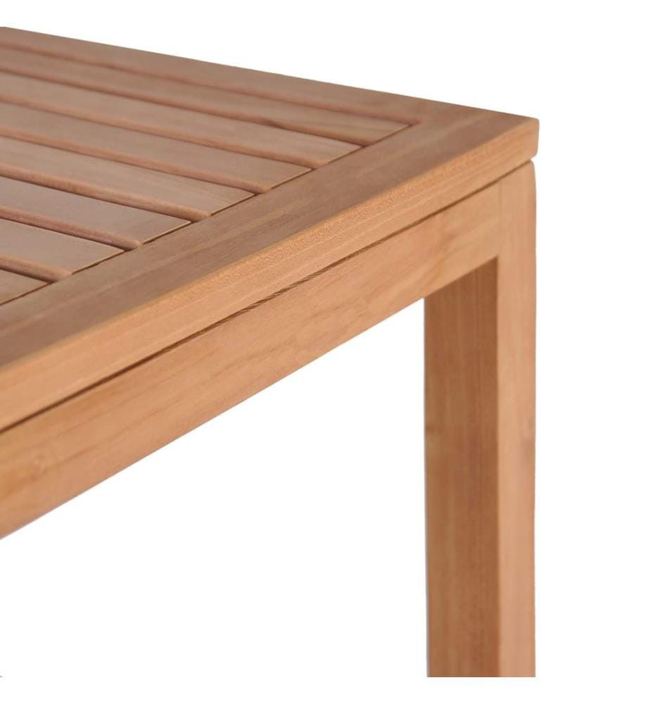 Badregal mit 4 Böden Massivholz Teak 42x42x165 cm