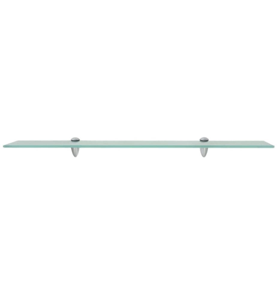 Schweberegale 2 Stk. Glas 80x10 cm 8 mm
