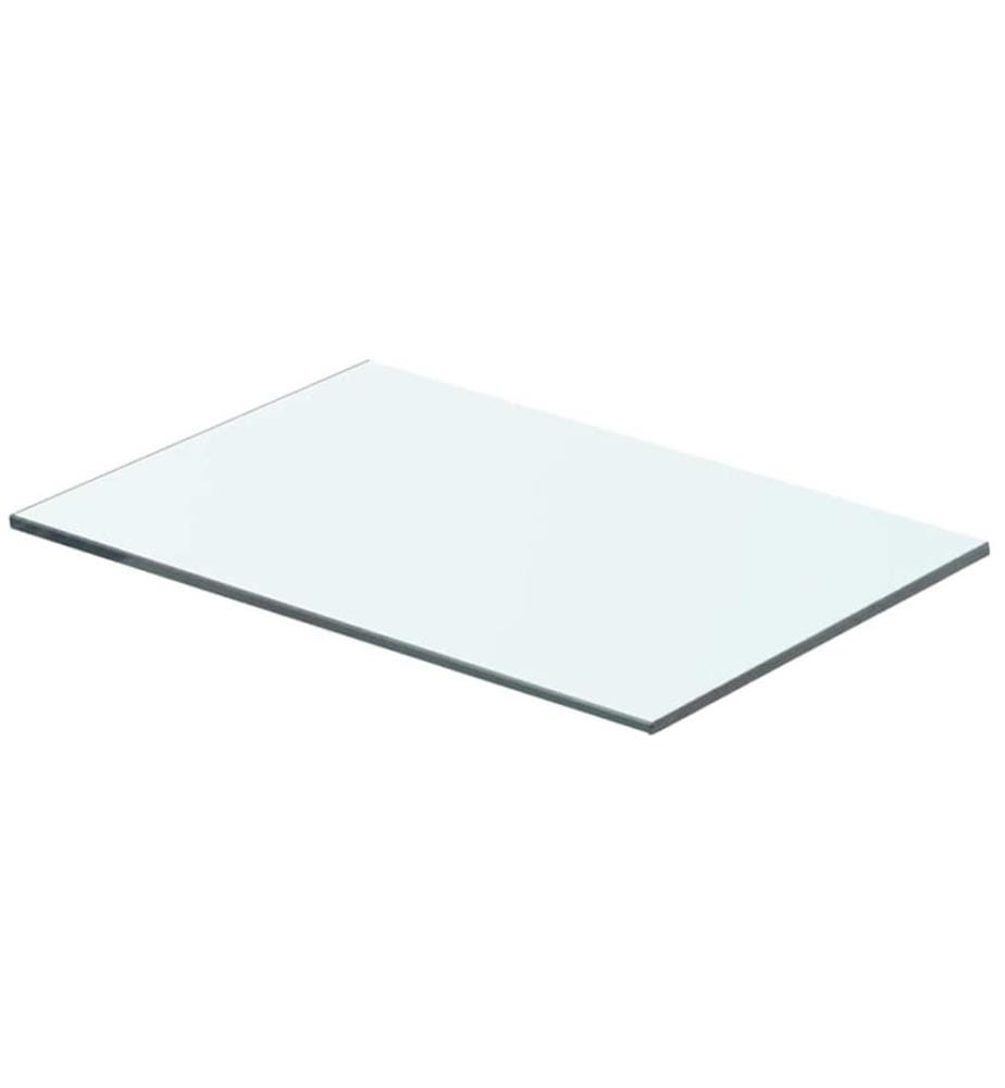 Regalböden 2 Stk. Glas Transparent 40x20 cm