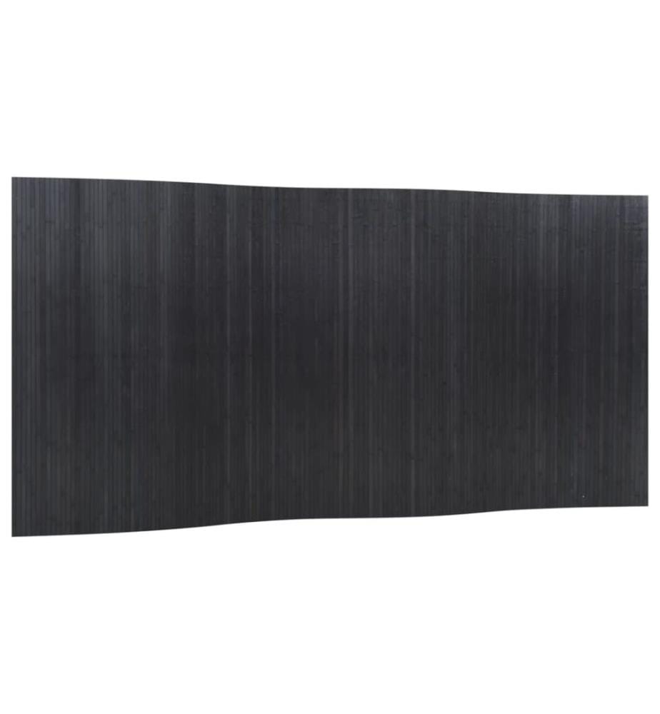 Paravent Grau Breite 400 cm Höhe 165 cm Bambus