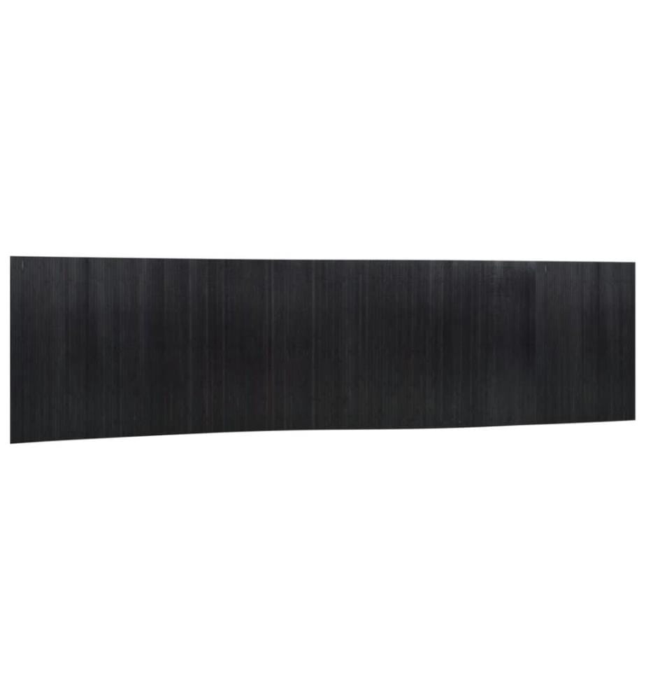 Paravent Schwarz Breite 800 cm Höhe 165 cm Bambus