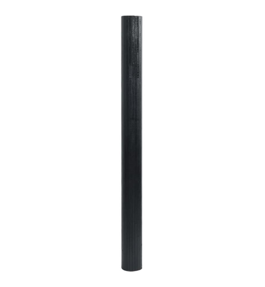 Paravent Schwarz Breite 800 cm Höhe 165 cm Bambus