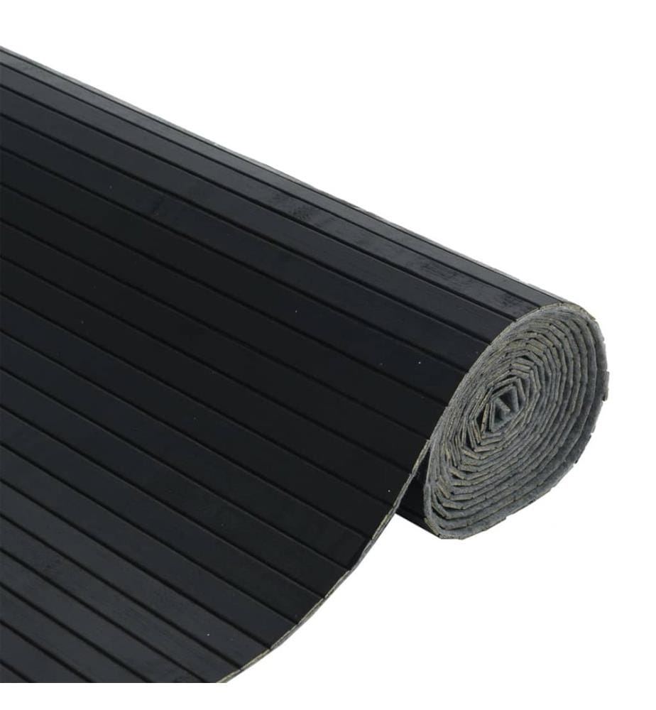 Paravent Schwarz Breite 800 cm Höhe 165 cm Bambus