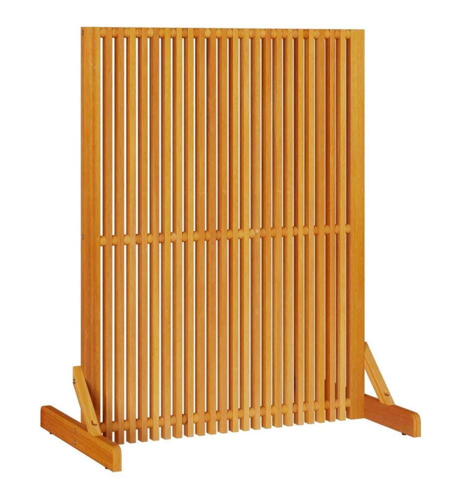 Sichtschutz Braun 79.5 x 50 x 110 cm Massivholz Akazie