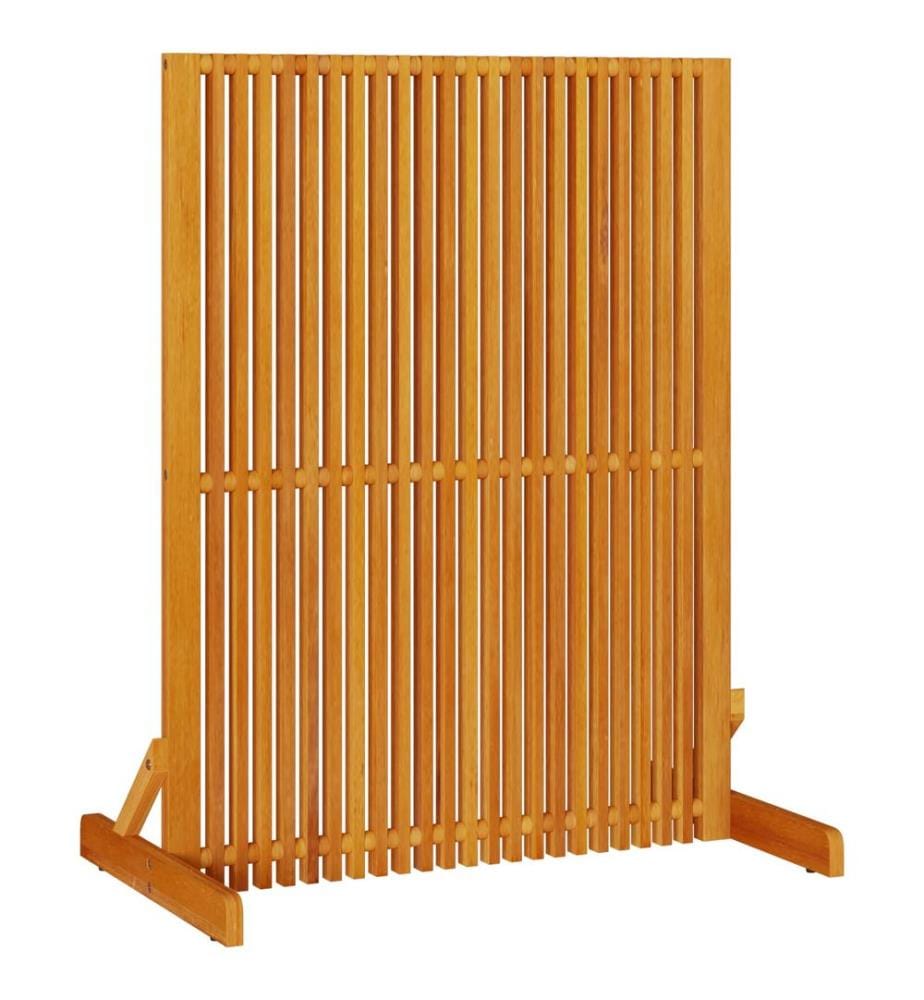 Sichtschutz Braun 79.5 x 50 x 110 cm Massivholz Akazie
