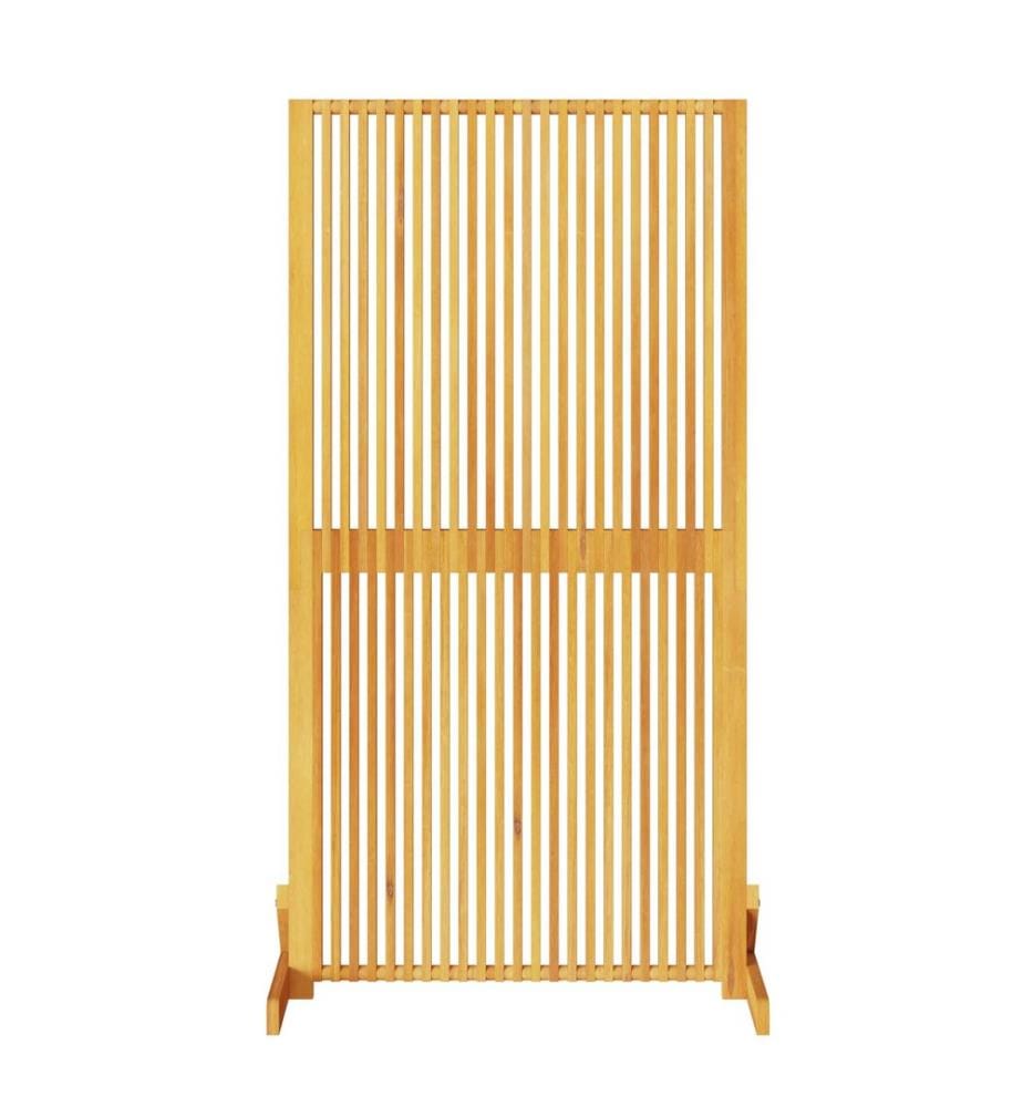 Sichtschutz Braun 79.5 x 50 x 150 cm Massivholz Akazie