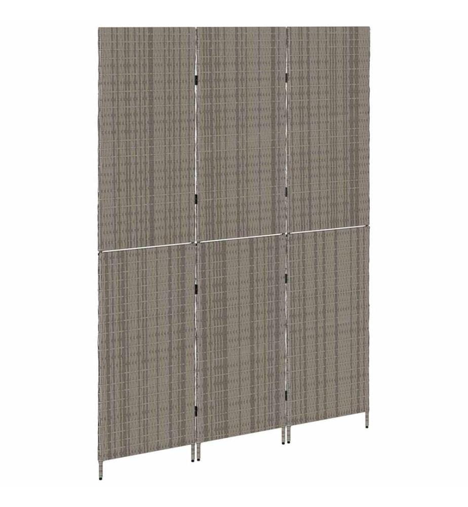Paravent Gris 146 x 180 cm. polyrotin