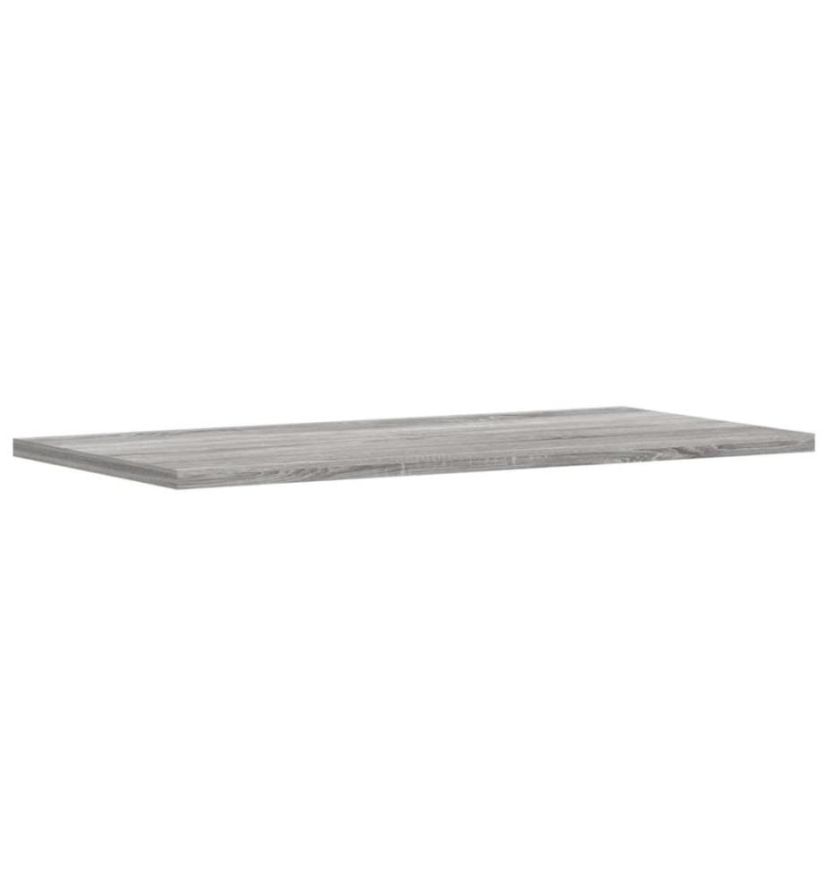 Étagères murales 4 pcs sonoma gris 60x20x1,5 cm bois ingénierie