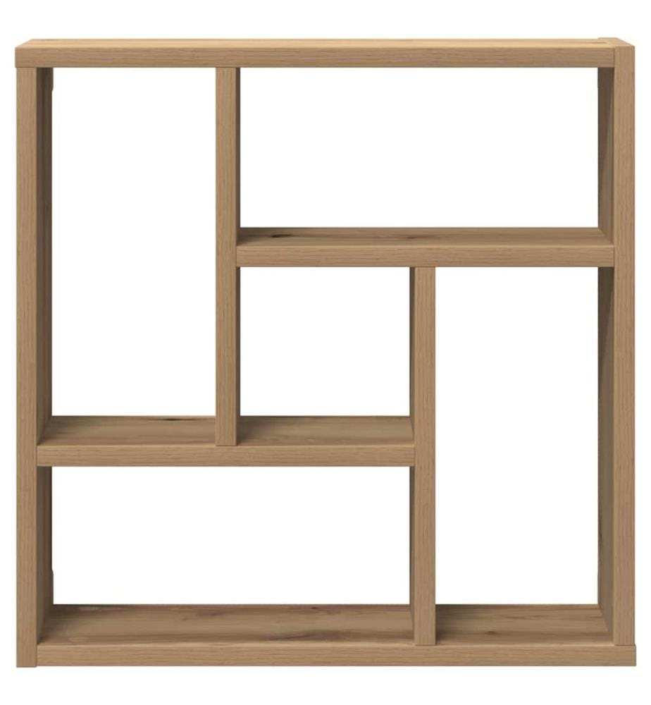Wandregal Artisan-Eiche 45x16x45 cm Holzwerkstoff