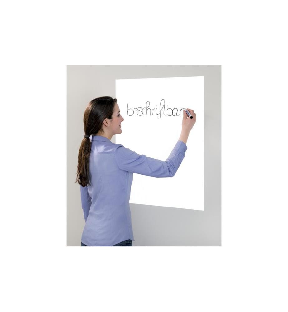 FRANKEN - Whiteboardfolie X-tra! Line Chart 80 cm x 60 cm, Blanko