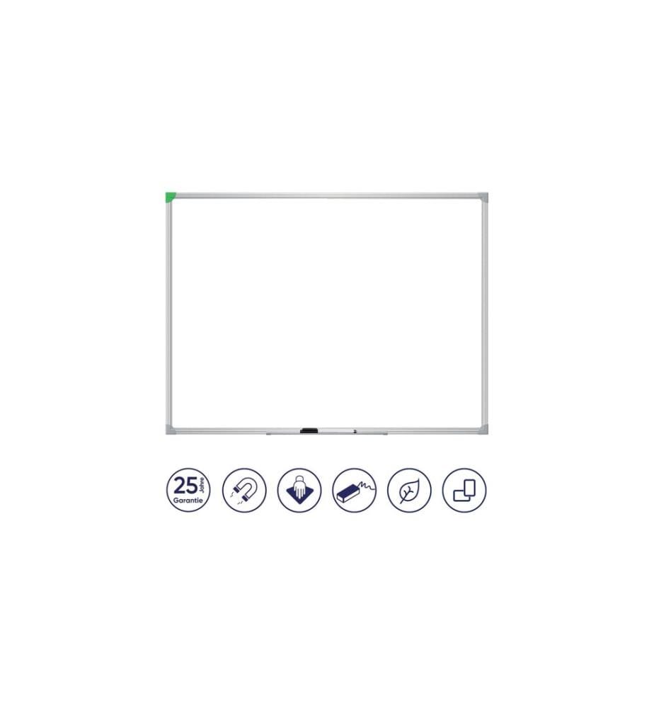 FRANKEN - Tableau blanc U-Act!Line émail 60 cm x 90 cm, Blanc