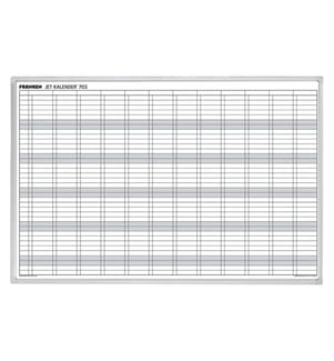 FRANKEN - Kalender Jahreskalender Deutsch 60 cm x 90 cm, Weiss
