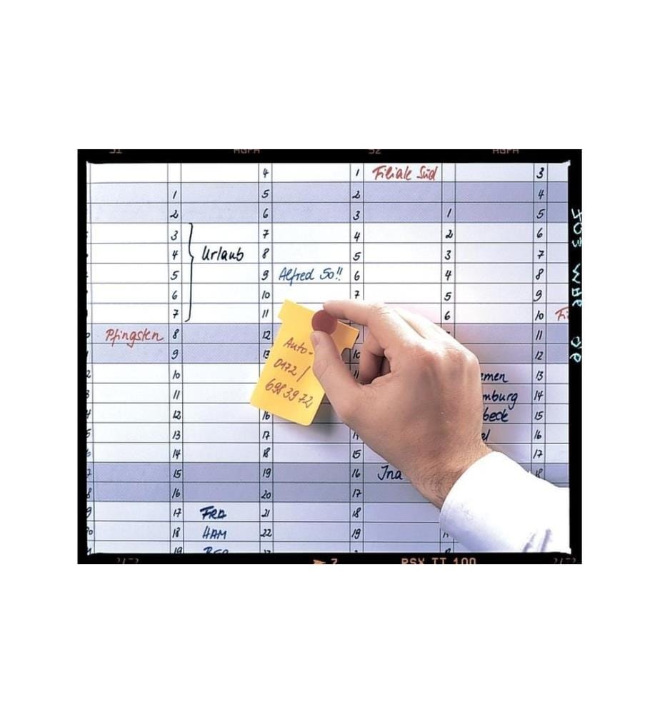 FRANKEN - Calendrier Calendrier annuel en allemand 90 cm x 120 cm, Blanc