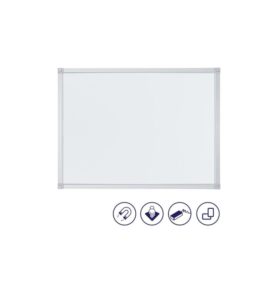 FRANKEN - Magnethaftendes Whiteboard X-tra!Line 90 cm x 180 cm, Weiss