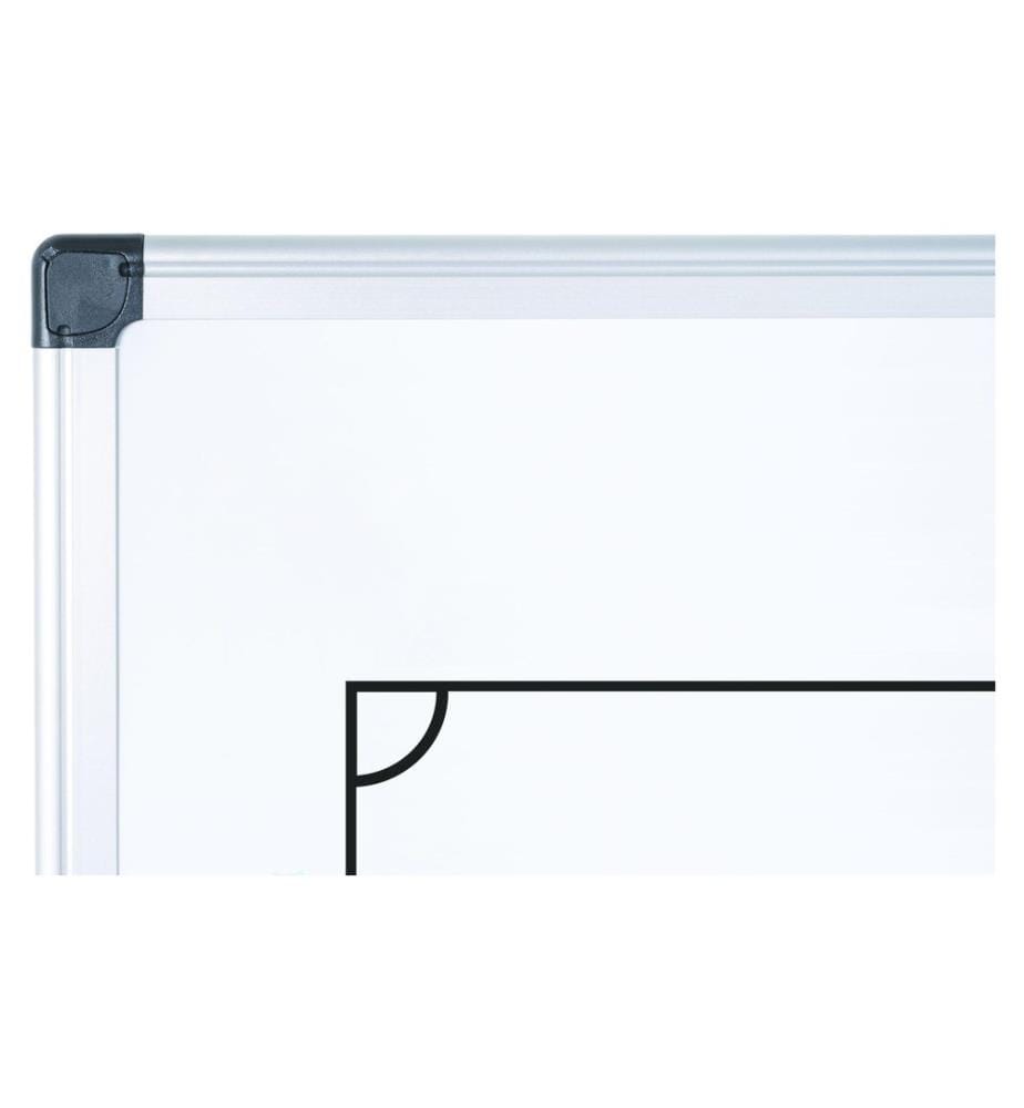 BI-OFFICE - Tableau blanc Terrain de football Maya 120 x 90 cm