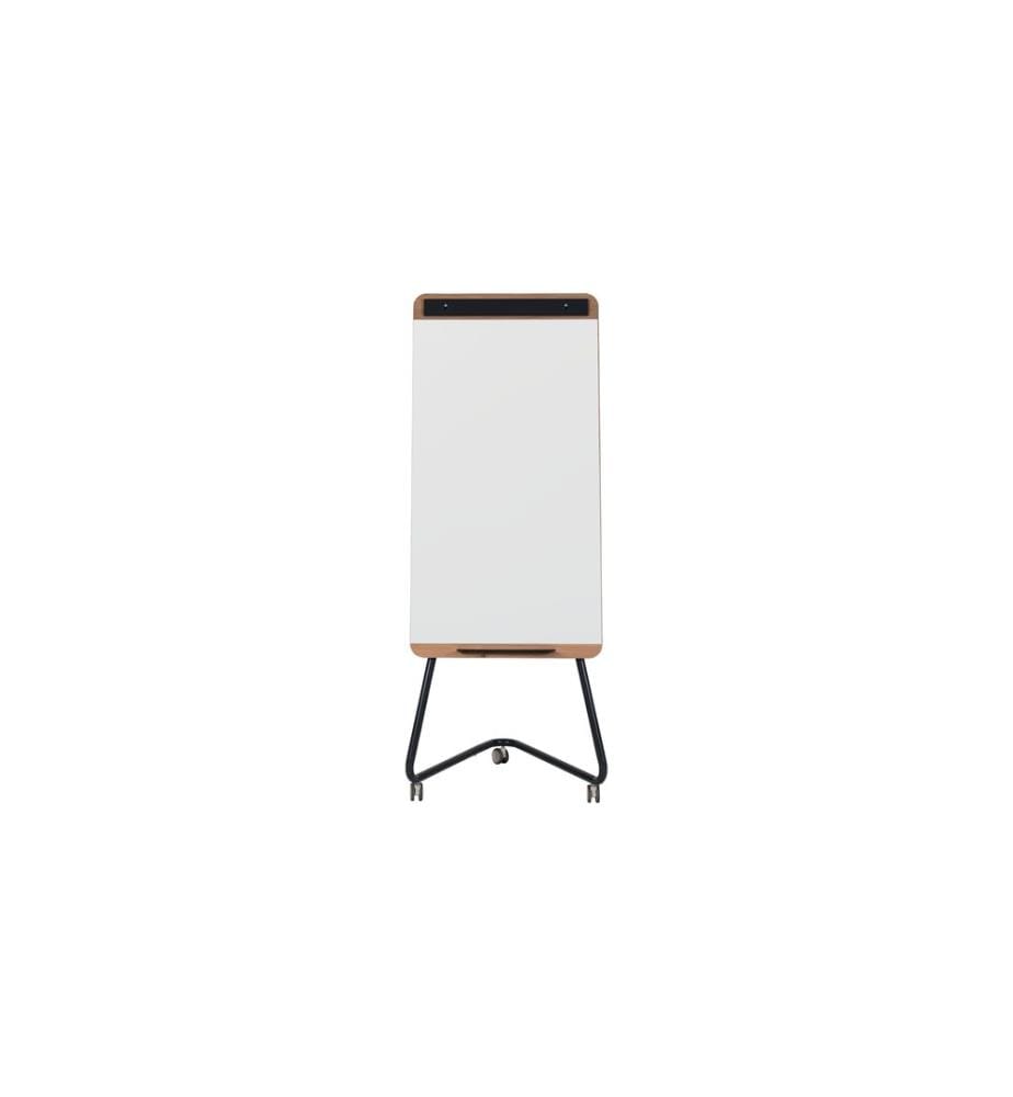 BI-OFFICE - Tableau blanc mobile ACE Mobile 70 cm x 185 cm, Blanc