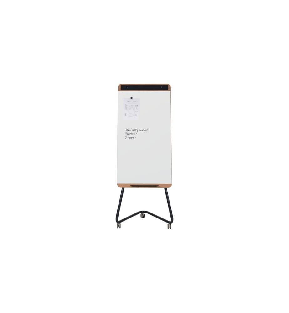 BI-OFFICE - Tableau blanc mobile ACE Mobile 70 cm x 185 cm, Blanc