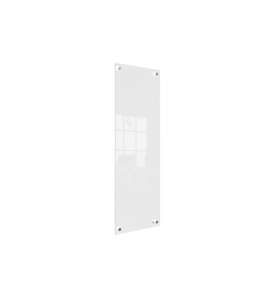 NOBO - Tableau en verre 90 cm x 30 cm, Blanc