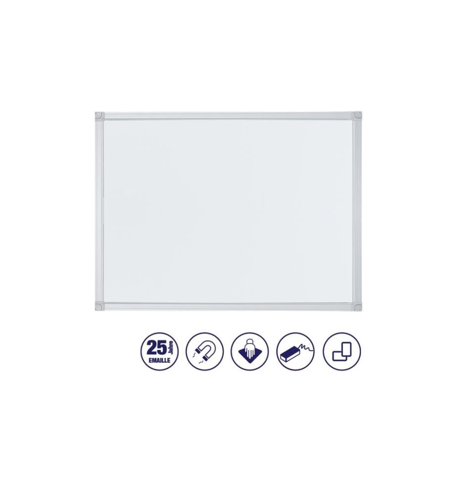 FRANKEN - Tableau blanc magnétique X-tra!Line 75 cm x 100 cm, Blanc