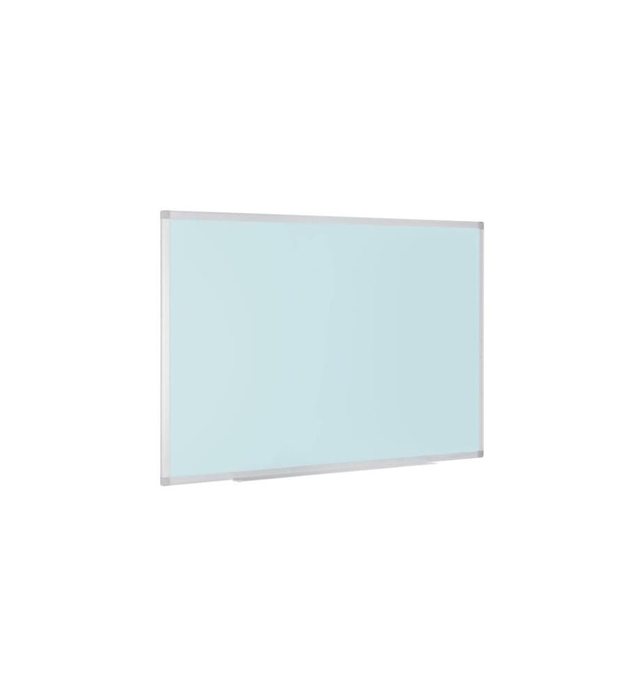 BI-OFFICE - Tableau blanc magnétique AYDA 90 cm x 60 cm, Bleu clair