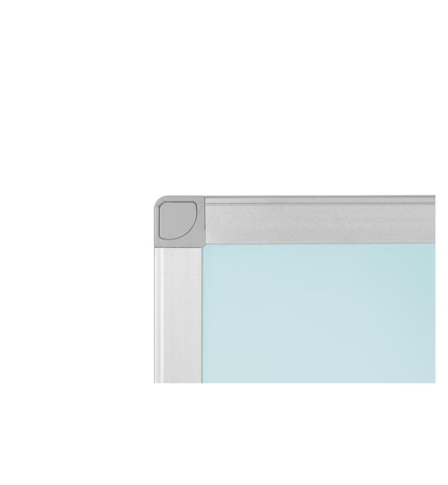 BI-OFFICE - Tableau blanc magnétique AYDA 90 cm x 60 cm, Bleu clair