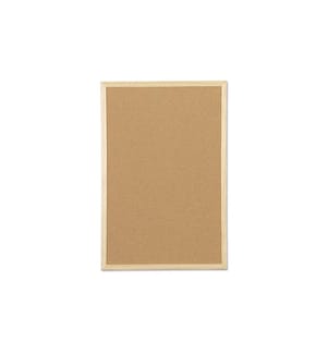 dufco - Pinnwand 40 cm x 60 cm, Hellbraun