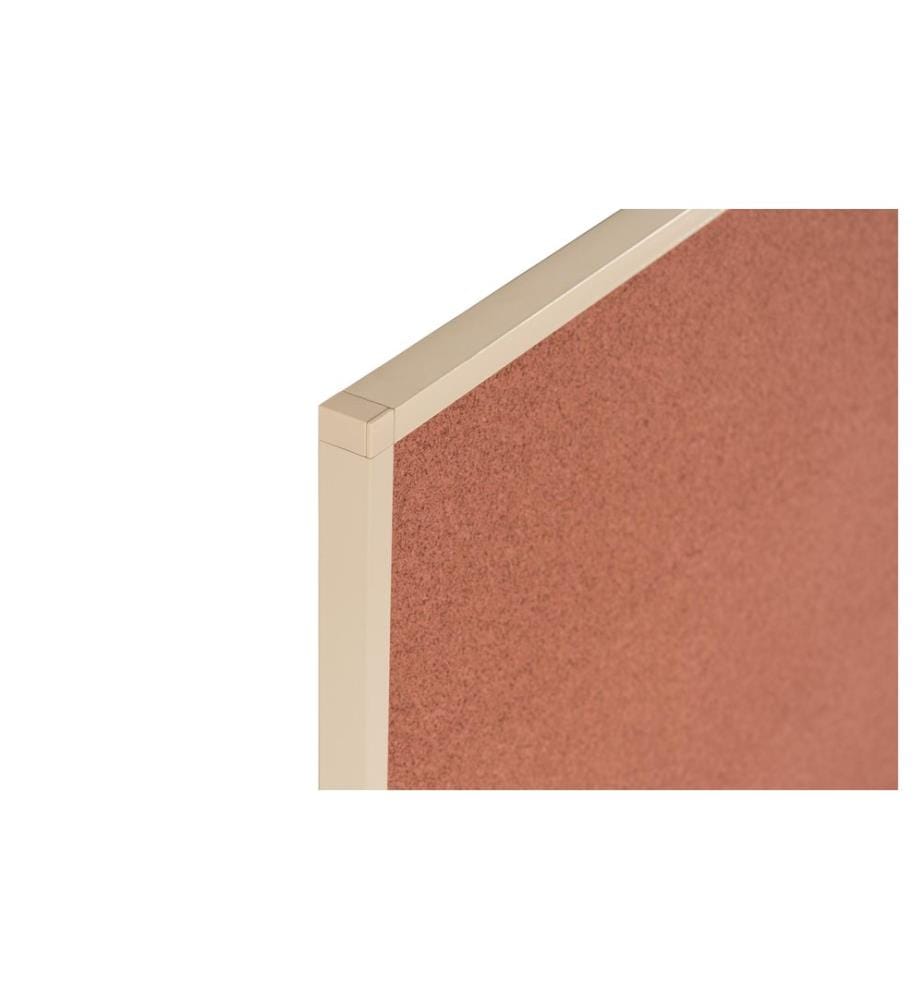BI-OFFICE - Tableau d'affichage HALO 150 cm x 100 cm, Beige