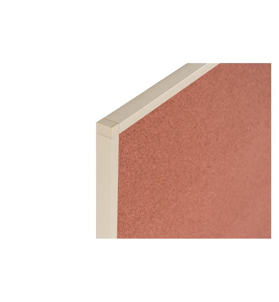 BI-OFFICE - Tableau d'affichage HALO 150 cm x 100 cm, Beige