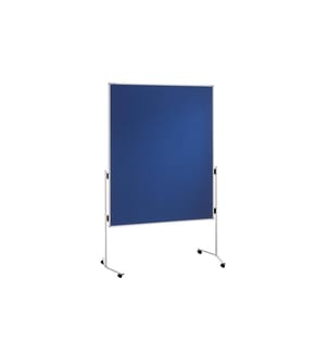 FRANKEN - Moderationswand Eco 150 cm x 120 cm, Blau, einteilig