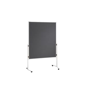 FRANKEN - Moderationswand Eco 150 cm x 120 cm, Grau, einteilig