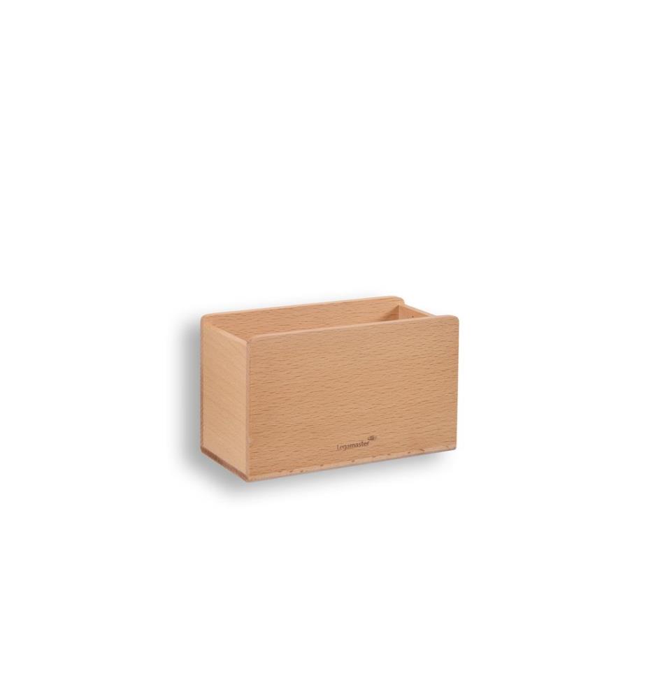 Legamaster - Compartiment de rangement Wooden Tableau blanc, Brun clair