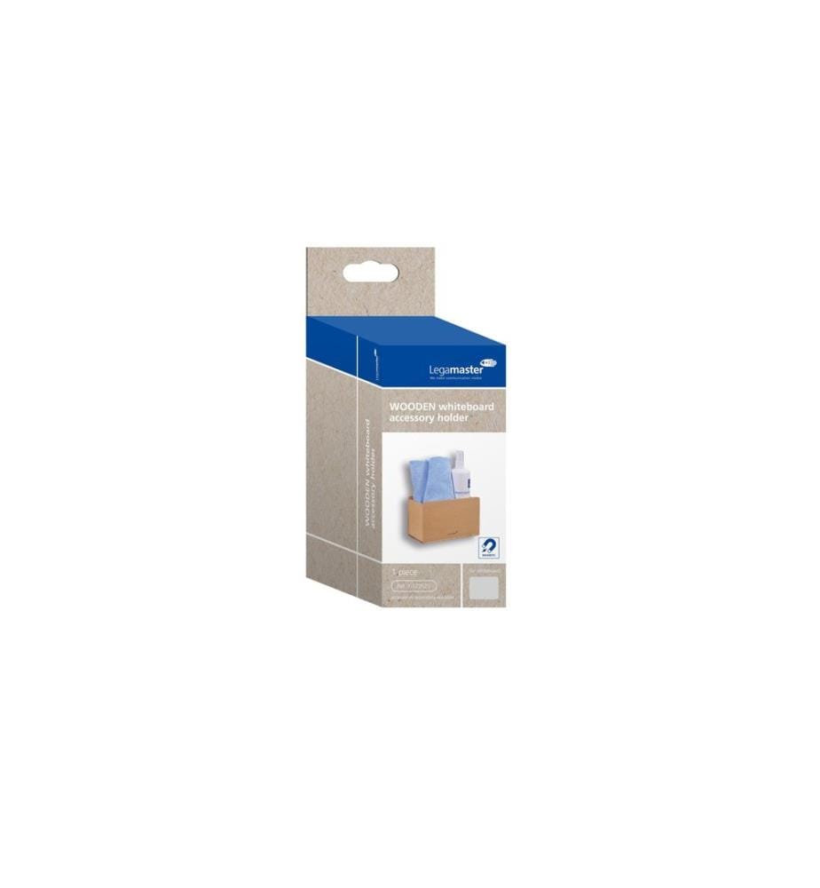 Legamaster - Compartiment de rangement Wooden Tableau blanc, Brun clair