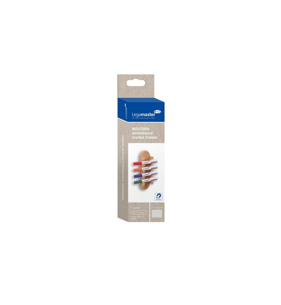 Legamaster - Stiftehalter Wooden Whiteboard, Hellbraun