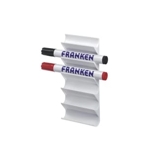 FRANKEN - Stiftehalter für 6 Tafelschreiber Weiss