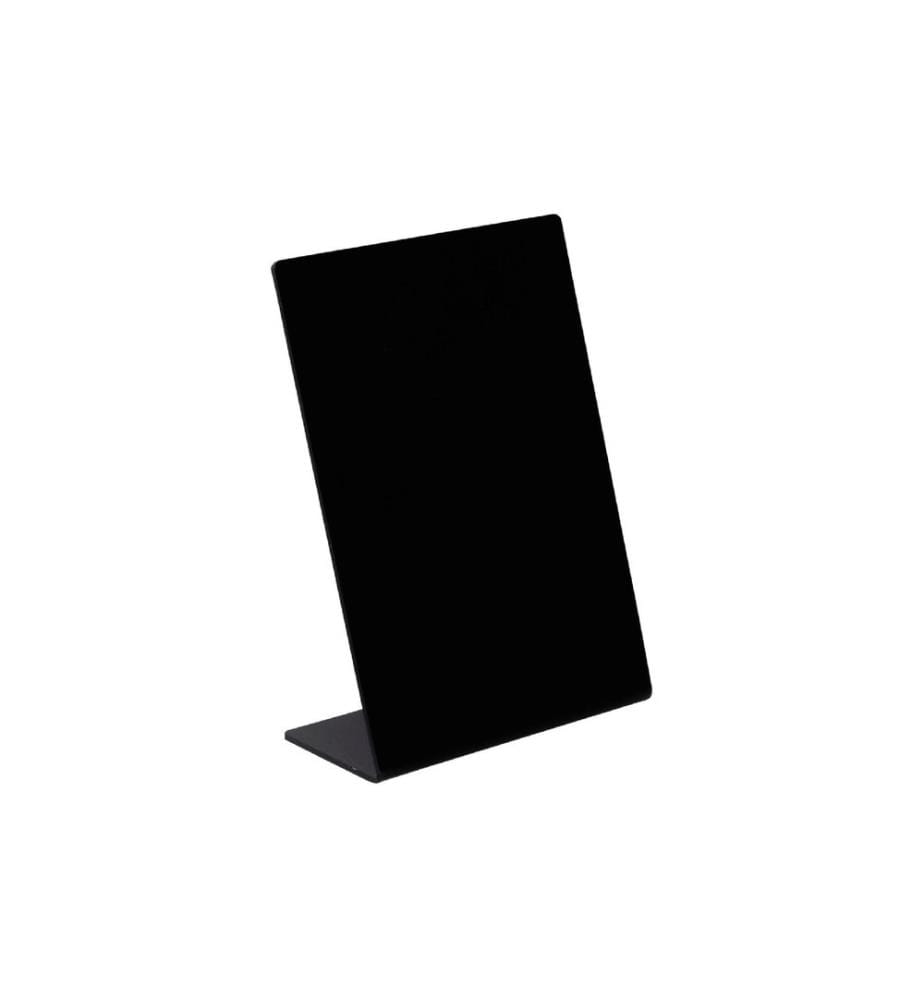 EXACOMPTA - Tischaufsteller A6-Hochformat, Schwarz