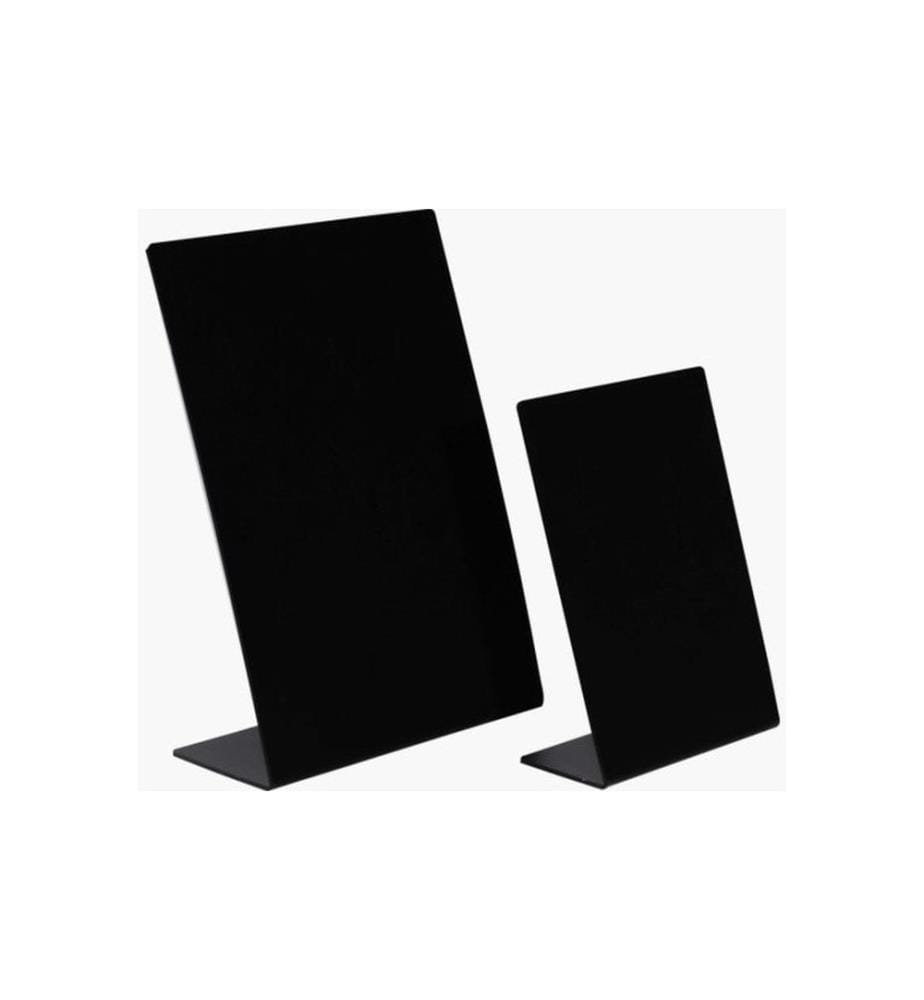 EXACOMPTA - Tischaufsteller A6-Hochformat, Schwarz