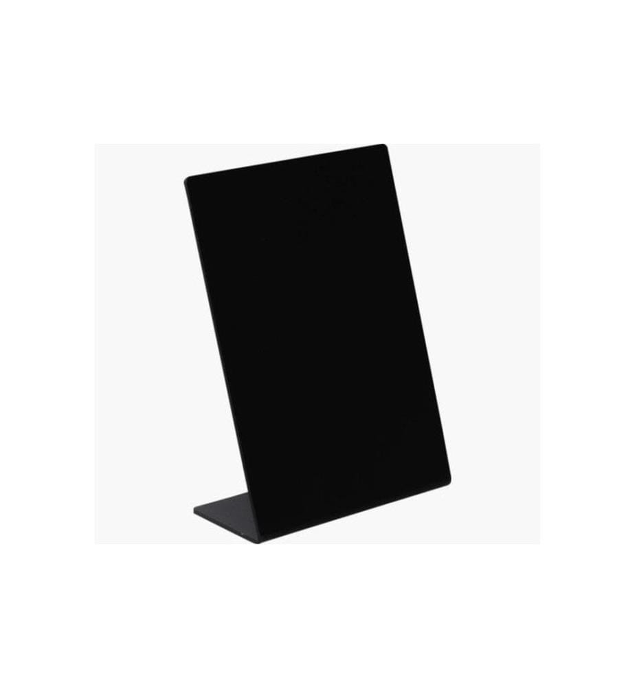 EXACOMPTA - Tischaufsteller A6-Hochformat, Schwarz