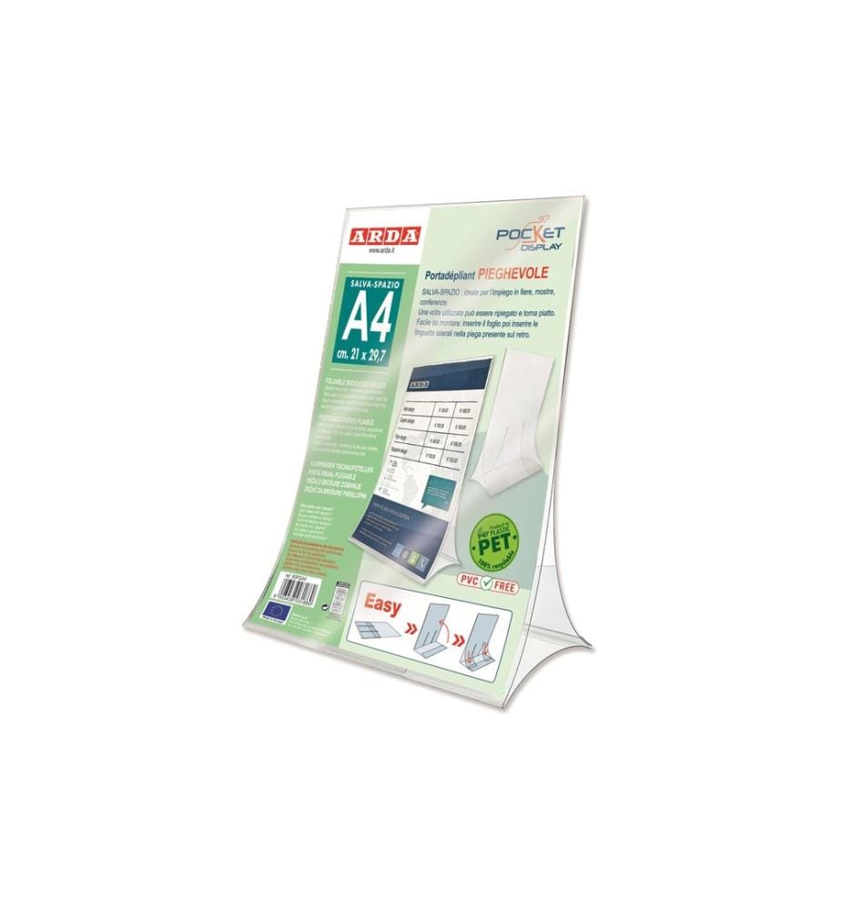 Arda - Présentoir de table A4 pliable