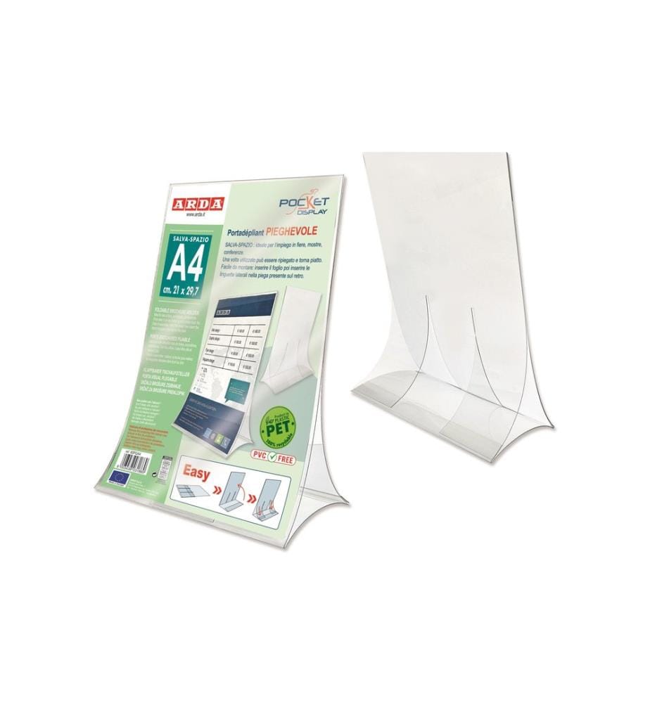 Arda - Présentoir de table A4 pliable