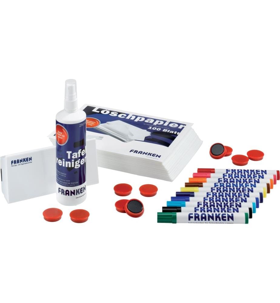 FRANKEN - Jeux d'accessoires Starter Nettoyant pour tableaux noirs 250 ml