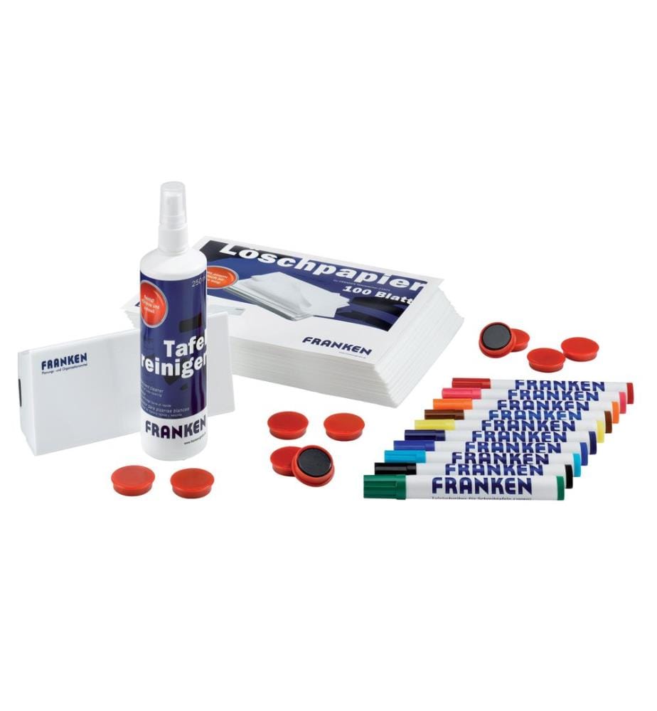 FRANKEN - Jeux d'accessoires Starter Nettoyant pour tableaux noirs 250 ml