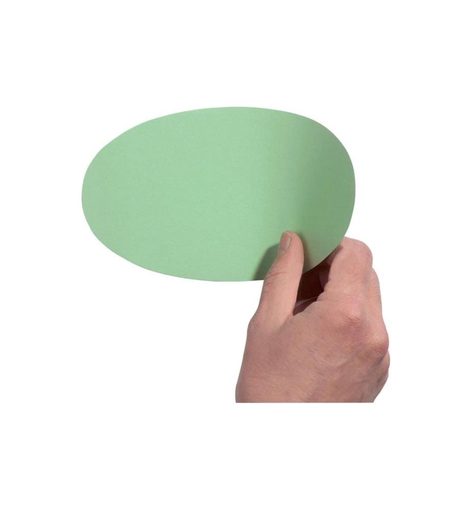 FRANKEN - Moderationskarten Oval 19 x 11 cm, Sortiert, 300 Stück