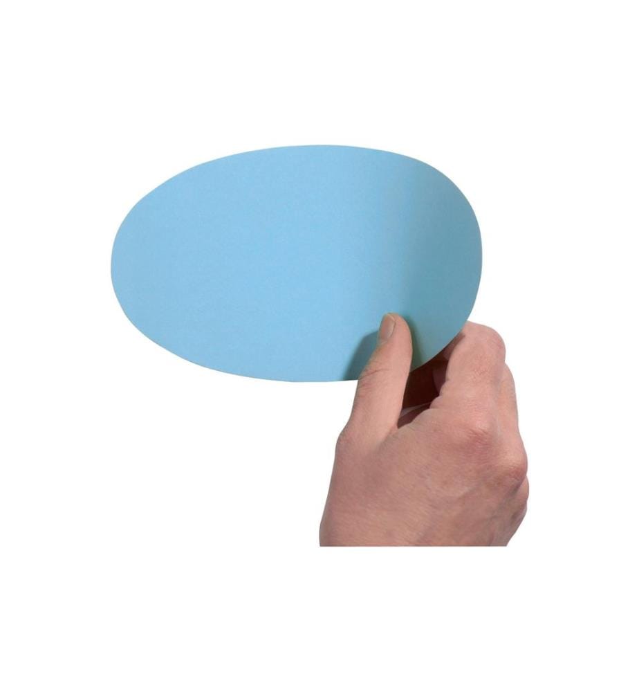 FRANKEN - Moderationskarten Oval 19 x 11 cm, Sortiert, 300 Stück