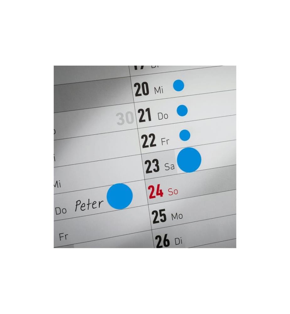 AVERY - Zweckform Klebepunkte Ø 8 mm, 4 Blatt, Blau