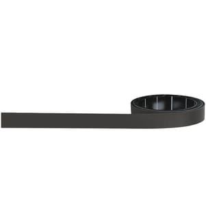 MAGNETOPLAN - Magnetband 10 mm x 1 m, Schwarz