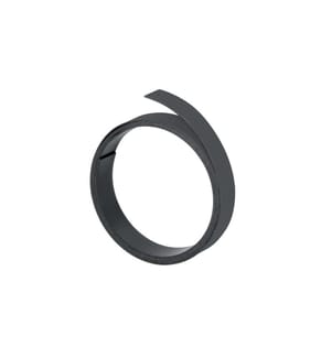 FRANKEN - Magnetband 10 mm x 1 m, Schwarz