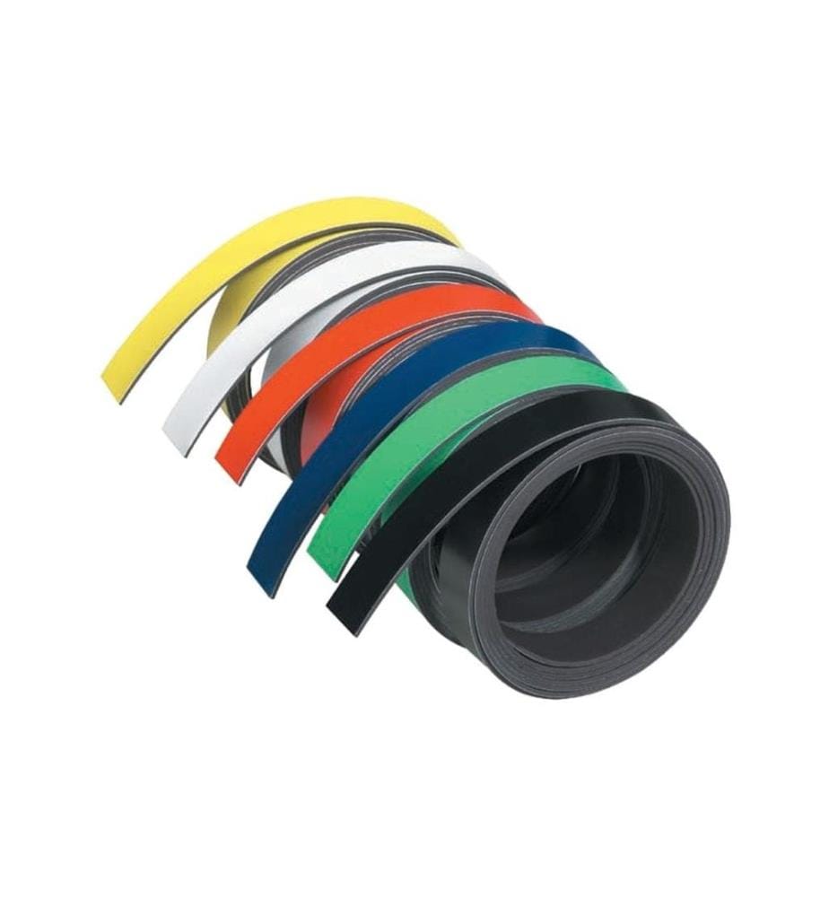 FRANKEN - Bande magnétique 10 mm x 1 m, Noir