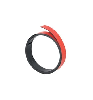 FRANKEN - Bande magnétique 10 mm x 1 m, Rouge